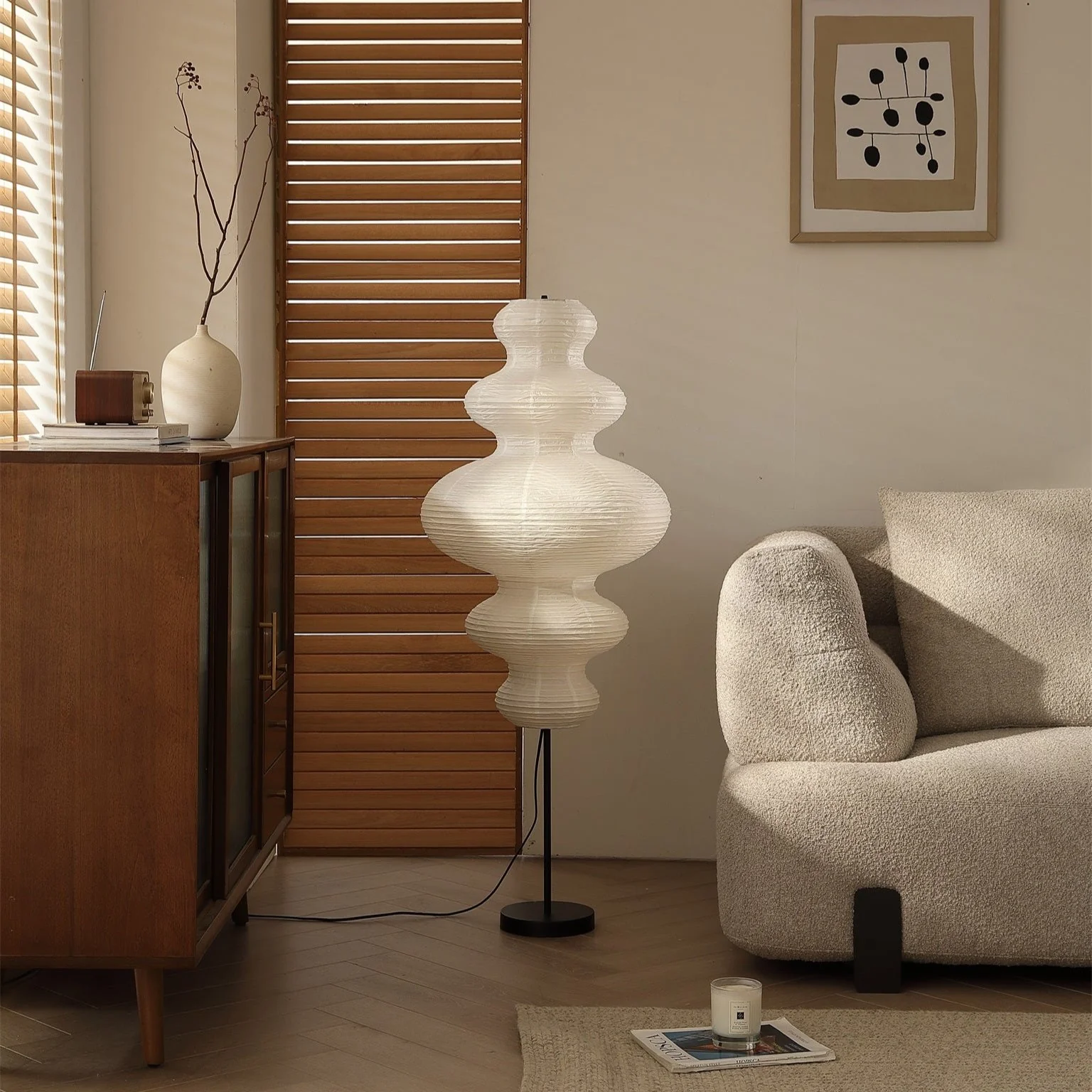 Zephyr Paper Floor Lamp - Image 3