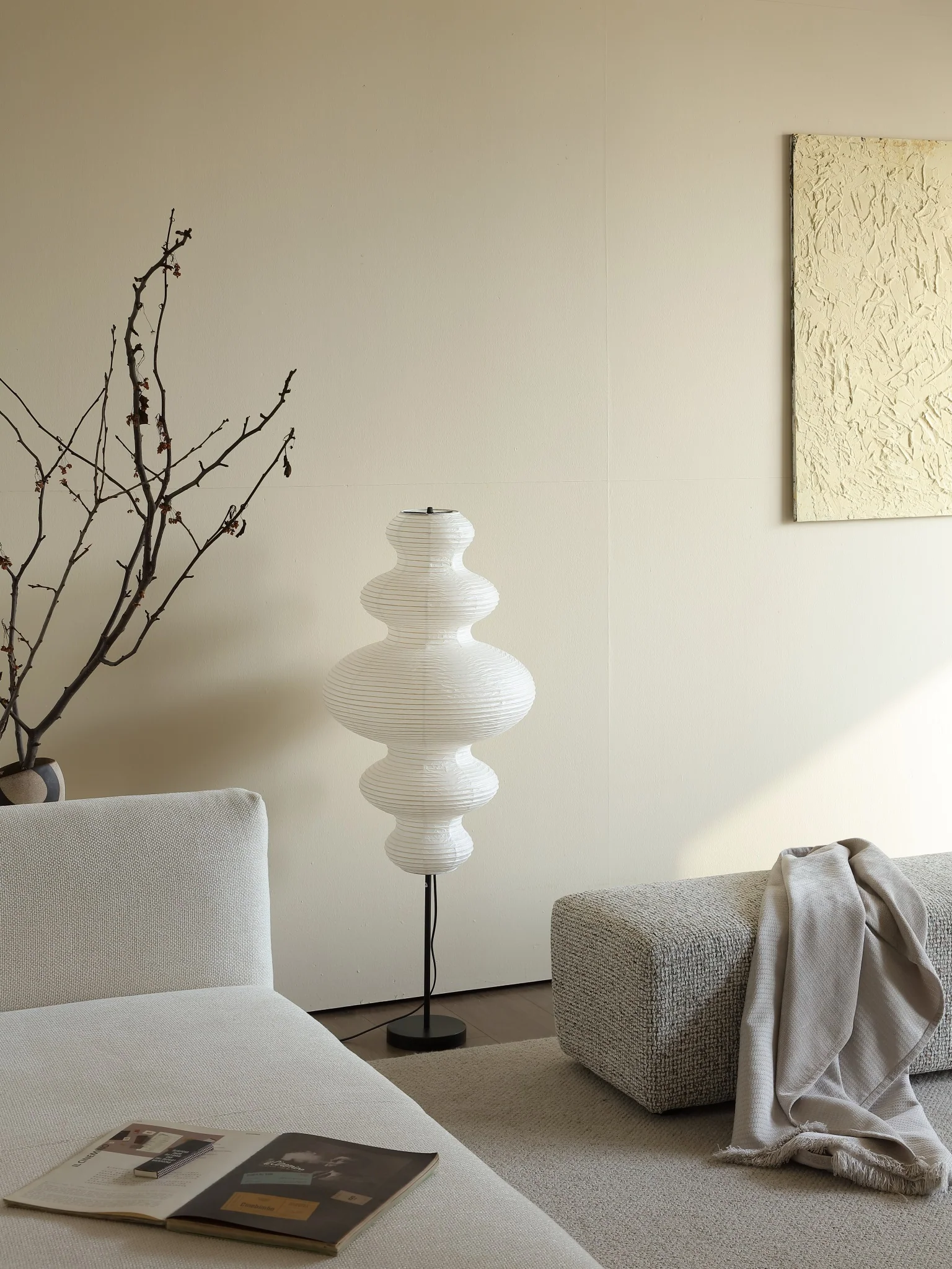 Zephyr Paper Floor Lamp - Image 4
